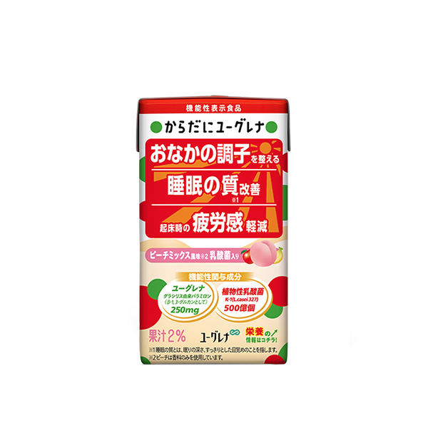 ピーチミックス風味 乳酸菌入り 機能性表示食品（24本セット）