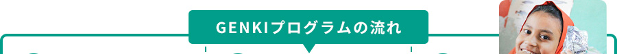 GENKIプログラムの流れ