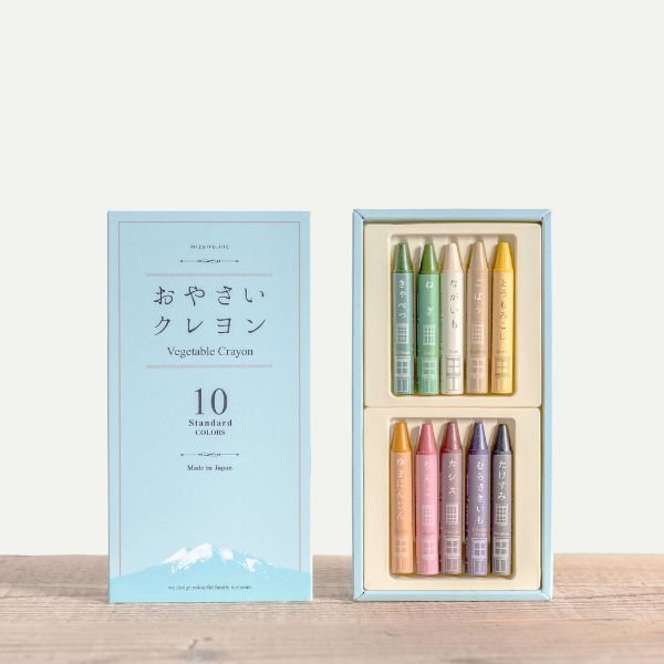 おやさいクレヨン 10色セット