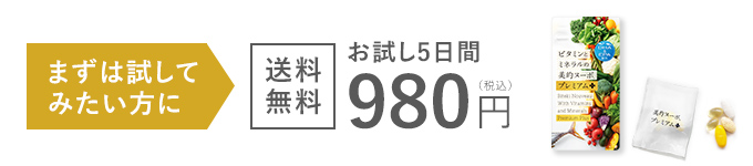 美的ヌーボプレミアムPlus お試し5日間 980円